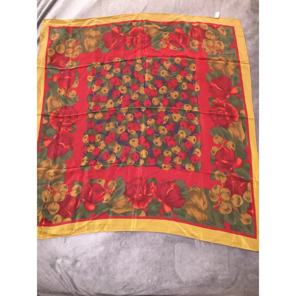100% Silk Scarf France